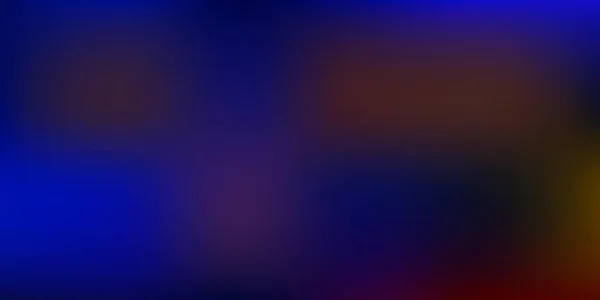 Темно Синій Жовтий Векторний Градієнт Розмивання Барвисті Абстрактні Ілюстрації Розмитим — стоковий вектор