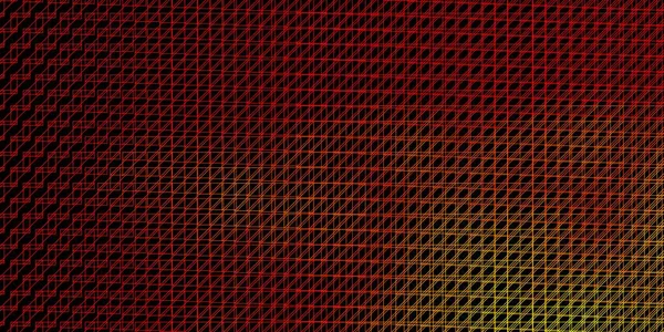 Темно Красная Желтая Векторная Текстура Линиями Геометрическая Абстрактная Иллюстрация Размытыми — стоковый вектор