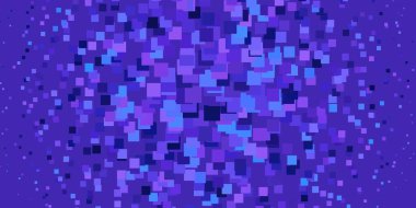 Kare biçiminde hafif Mor vektör deseni.