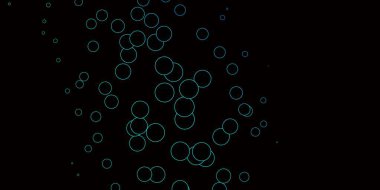 Lacivert, benekli yeşil vektör arkaplan. Doğa tarzında rengarenk çizimler. İş ilanları için şablon.