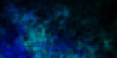 Dikdörtgenli hafif BLUE vektör arka planı. Soyut tarzda dikdörtgenleri olan modern tasarım. Reklamınız, posteriniz, afişiniz için en iyi tasarım.