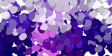 Soyut biçimlere sahip açık mor vektör şablonu. Basit bir şekilde gradyan olan renkli soyut biçimler. İşiniz için akıllı tasarım.