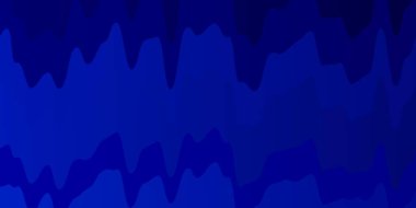 Eğrili koyu mavi vektör şablonu.