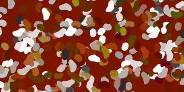 Rastgele şekilli açık sarı vektör arkaplan. Basit gradyan şekilli renkli bir çizim. Cep telefonları için arka plan.