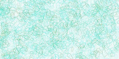 Karmaşık şekilli açık yeşil vektör arkaplanı. Soyut tarzda, gradyan formlarda basit tasarım. Web siteniz için basit illüstrasyon.