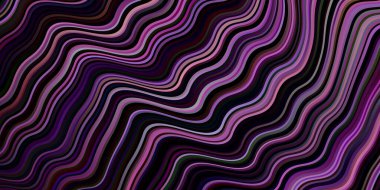 Açık Mor çizgili vektör arkaplanı. Soyut ve gradyan renkte renkli çizimler. İşiniz için en renkli tasarım..