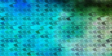 Dikdörtgenli koyu mavi vektör arkaplan. Dikdörtgen şekilli yeni soyut illüstrasyon. Reklamlar ve reklamlar için desen.