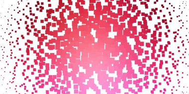 Açık Pembe, çokgen biçiminde sarı vektör arkaplanı.