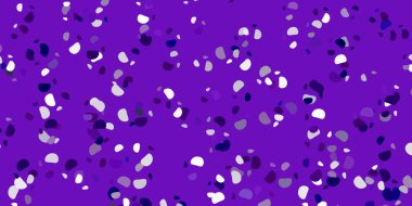 Soyut şekilli açık mor vektör deseni. Gradyan rastgele formlarla modern soyut illüstrasyon. Web siteniz için basit illüstrasyon.