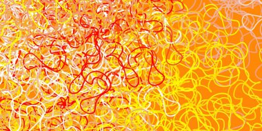 Açık turuncu arkaplanlı çizgiler. Yaylı basit bir şekilde gradyan çizimi. Cep telefonları için şablon.