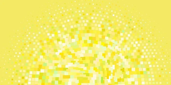 Hellgrüner Gelber Vektorhintergrund Mit Rechtecken Abstrakte Gradienten Illustration Mit Bunten — Stockvektor