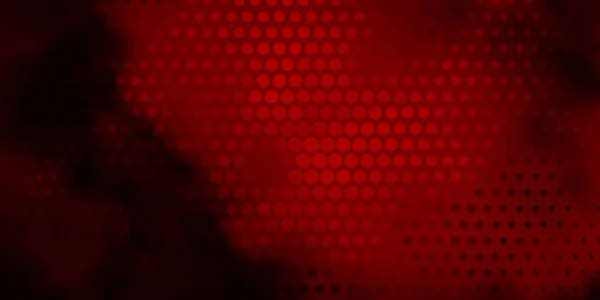 Σκούρο Κόκκινο Διάνυσμα Φόντο Κύκλους — Διανυσματικό Αρχείο