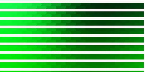 Dark Green Vector Backdrop Lines — Stock Vector