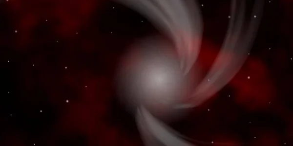 Modèle Vectoriel Rouge Foncé Avec Étoiles Abstraites — Image vectorielle