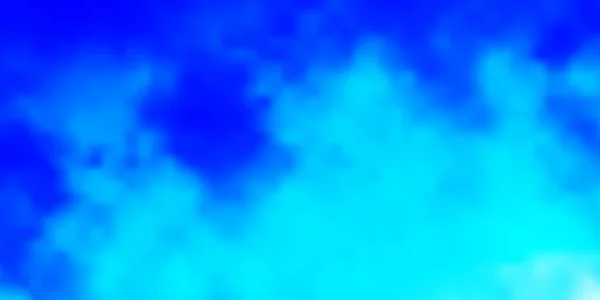 Светло Синий Векторный Рисунок Облаками — стоковый вектор