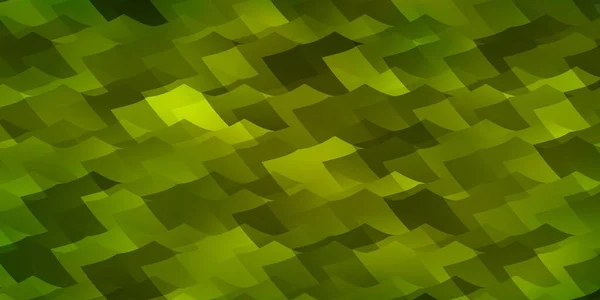 Ljusgrön Vektor Bakgrund Med Hexagoner Design Abstrakt Stil Med Hexagoner — Stock vektor