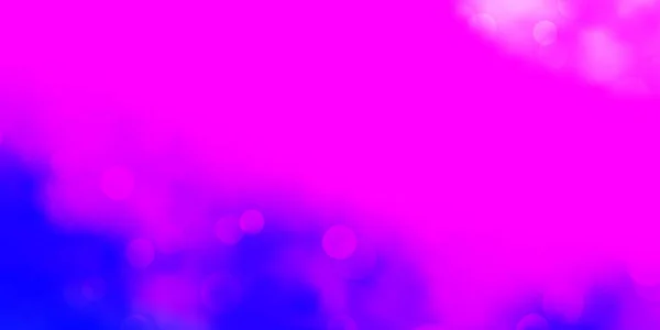 Ανοιχτό Ροζ Μπλε Διάνυσμα Φόντο Κηλίδες Πολύχρωμη Απεικόνιση Κουκκίδες Κλίση — Διανυσματικό Αρχείο