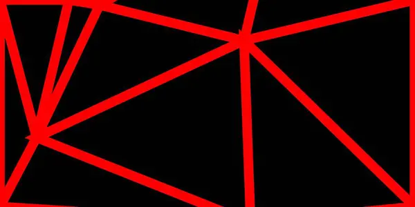 Világos Vörös Vektor Háromszög Mozaik Minta Dekoratív Színes Illusztráció Absztrakt — Stock Vector