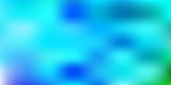 Ανοιχτό Μπλε Πράσινο Διάνυσμα Αφηρημένο Πρότυπο Θολούρα Θολή Εικόνα Αφηρημένης — Διανυσματικό Αρχείο
