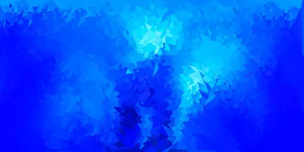 Mörkblå Vektor Abstrakt Triangel Mönster Färgglad Abstrakt Illustration Med Lutning — Stock vektor
