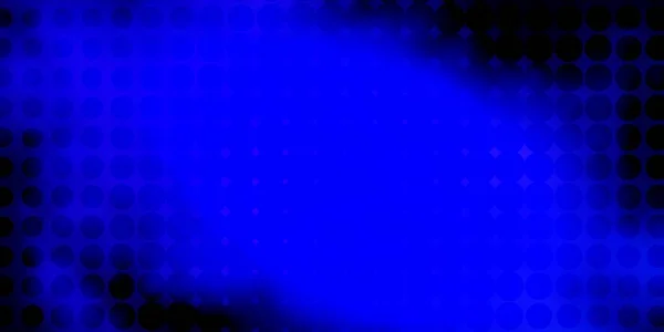 어두운 Blue 배경에 있습니다 구체들이 빛나는 모습을 세트의 소책자와 전단을 — 스톡 벡터