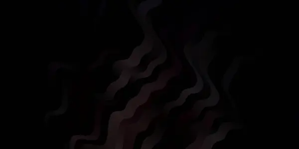Вектор Темного Брауна Має Шаблон Ліній Кольорове Зображення Круговому Стилі — стоковий вектор
