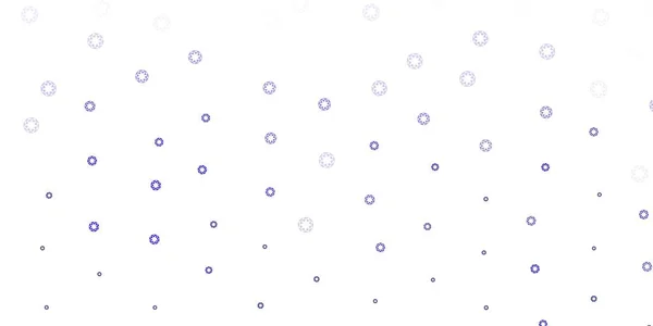 Світло Фіолетова Векторна Текстура Дисками Абстрактна Ілюстрація Різнокольоровими Плямами Стилі — стоковий вектор