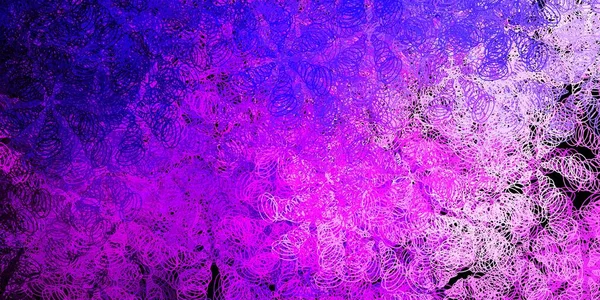 Dunkelviolett Rosa Vektorhintergrund Mit Flecken Bunte Illustration Mit Farbverläufen Naturstil — Stockvektor