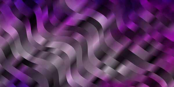 Фиолетовый Векторный Фон Изогнутыми Линиями — стоковый вектор
