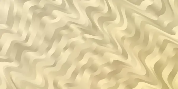 Светло Желтый Векторный Фон Мокрыми Линиями Иллюстрация Абстрактном Стиле Изогнутым — стоковый вектор