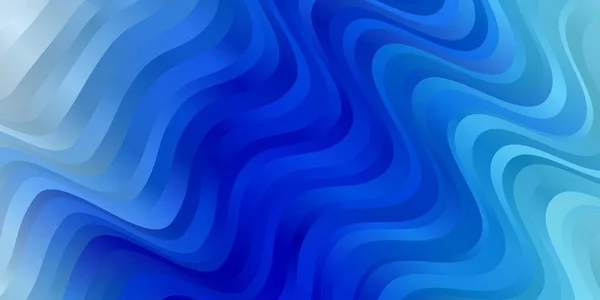 Textura Vectorial Azul Claro Con Curvas — Vector de stock