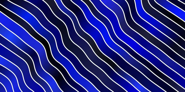 Patrón Vectorial Azul Oscuro Con Líneas — Archivo Imágenes Vectoriales