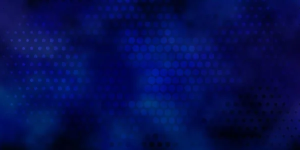 Rosa Escuro Modelo Vetor Azul Com Círculos —  Vetores de Stock