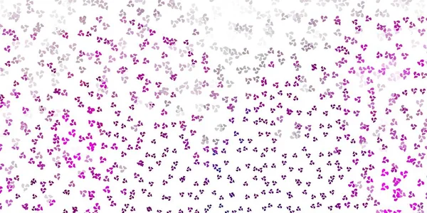 Světle Růžový Vektorový Vzor Abstraktními Tvary Barevná Ilustrace Jednoduchými Tvary — Stockový vektor