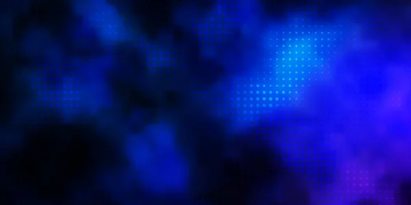 Donkerroze Blauwe Vectorachtergrond Met Belletjes Glitter Abstracte Illustratie Met Kleurrijke — Stockvector
