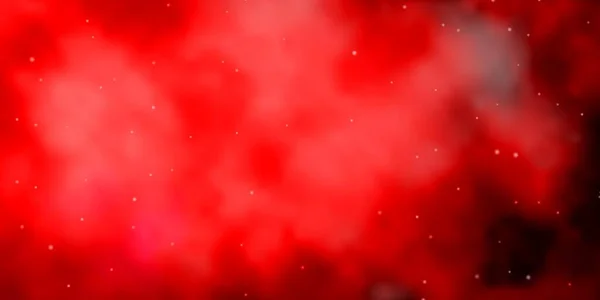 Rosa Claro Textura Vectorial Roja Con Hermosas Estrellas — Vector de stock