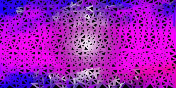 Lys Lilla Lyserød Vektor Geometrisk Polygonal Tapet Illustration Glasskår Med – Stock-vektor