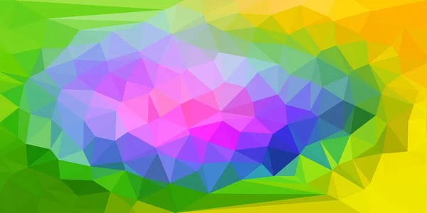 Leichte Mehrfarbige Vektorgradienten Polygon Tapete Moderne Abstrakte Illustration Mit Polygonalen — Stockvektor