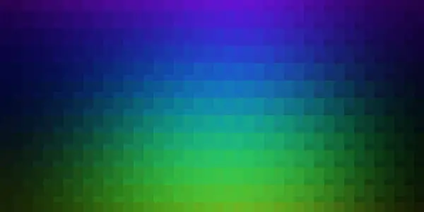 Licht Multicolor Vector Textuur Rechthoekige Stijl — Stockvector