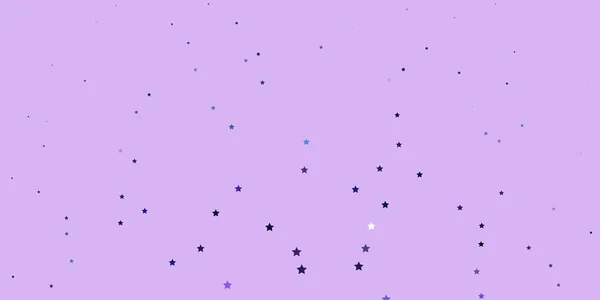 Dunkelrosa Blauer Vektorhintergrund Mit Bunten Sternen Moderne Geometrische Abstrakte Illustration — Stockvektor