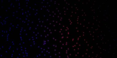 Koyu mavi, güzel yıldızlı kırmızı vektör dokusu.