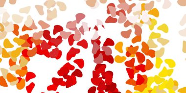 Memphis şekilli açık kahverengi vektör dokusu. Soyut tarzda, gradyan formlarda basit tasarım. Cep telefonları için arka plan.