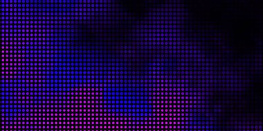 Dairesel açık mor vektör arkaplanı. Parlak renkli ve soyut küreler içeren bir resim. Broşürler, broşürler için desen.