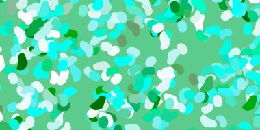 Soyut şekilli açık yeşil vektör şablonu. Soyut tarzda renkli şekilli bir illüstrasyon. İşiniz için akıllı tasarım.