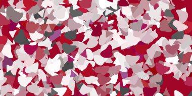 Soyut şekilli açık gri vektör deseni. Soyut tarzda renkli şekilli bir illüstrasyon. İşiniz için akıllı tasarım.