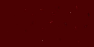 Açık Yeşil, kırmızı vektör şablonu ve iş kadını işaretleri. Modern stilde eğilim gösteren renkli feminizm sembolleri. Uluslararası Kadınlar Günü için Tasarım.