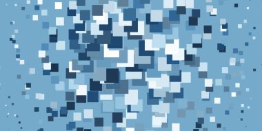 Dikdörtgen içinde hafif BLUE vektör şablonu. Soyut arkaplanda renkli gradyan olan dikdörtgenler. İş tanıtımınız için tasarım.