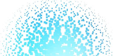 Çokgen biçiminde hafif BLUE vektör arkaplanı.