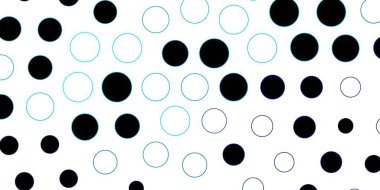 Koyu mavi, daireli yeşil vektör dokusu. Renkli damlaları olan soyut parlak bir illüstrasyon. Marka kitabınız için yeni şablon.