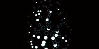 Küreli koyu mavi vektör deseni. Doğa tarzında renkli noktaları olan soyut illüstrasyon. Bir marka kitabı için yeni şablon.